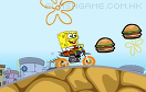 海綿寶寶漢堡摩托車遊戲 / Spongebob Super Bike Game