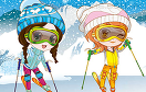 三姐妹的滑雪裝扮遊戲 / 三姐妹的滑雪裝扮 Game