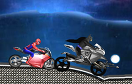 蝙蝠俠VS蜘蛛俠電單車賽遊戲 / 蝙蝠俠VS蜘蛛俠電單車賽 Game