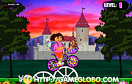 朵拉仙境自行車遊戲 / Dora in Wonderland Game