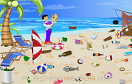 海灘清理垃圾遊戲 / 海灘清理垃圾 Game