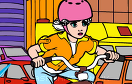 芭比騎自行車上色遊戲 / 芭比騎自行車上色 Game