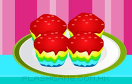 製作彩虹杯型蛋糕遊戲 / 製作彩虹杯型蛋糕 Game